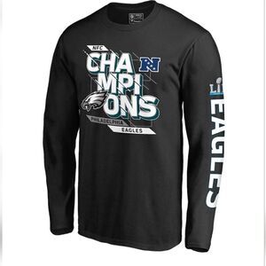 Philadelphia Eagles 2017 NFC Champions Long Sleeve T-Shirt 🦅